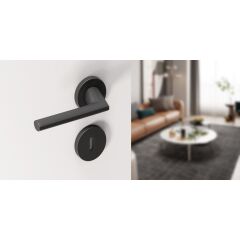 Hafele EDGE Kol seti (wc) mat siyah