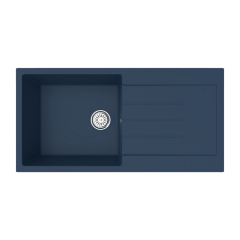 Vantole Granit Eviye Tek Göz Damlalıklı Antrasit