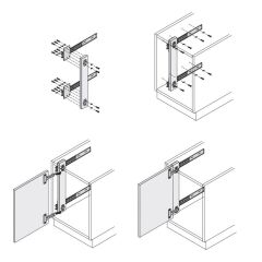 Kapak Mekanizması Pivot 35 cm