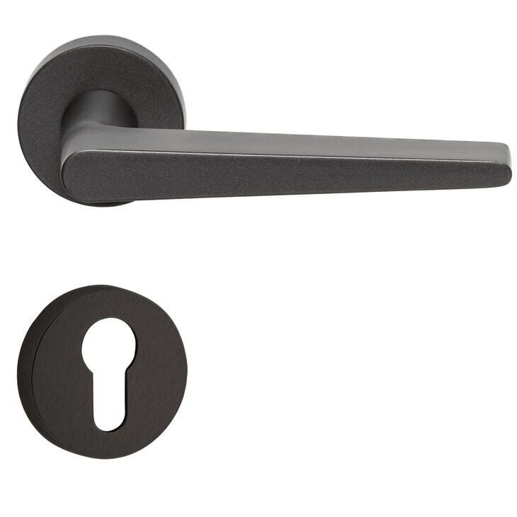 Hafele KANT Kol seti (barelli) mat siyah