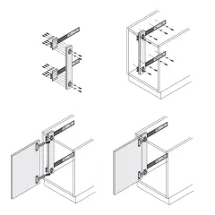 Kapak Mekanizması Pivot 45 cm