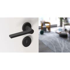 Hafele CLE Kol seti (wc) mat siyah