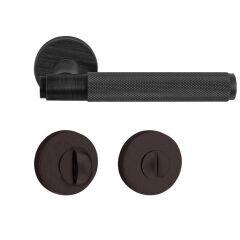 Hafele VERONA II Kol seti (WC) mat siyah