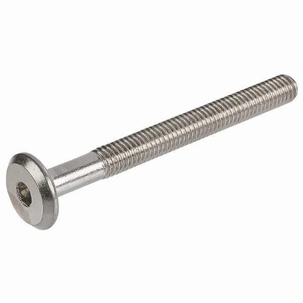 Hafele Yassı Başlı Vida M6x20mm, Nikel Kaplama (100 Adet)