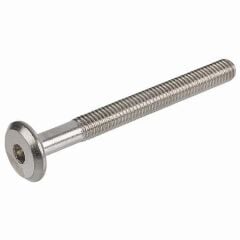 Hafele Yassı Başlı Vida M6x20mm, Nikel Kaplama (100 Adet)