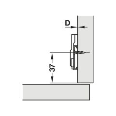 Hafele M310 Menteşe Tabanı