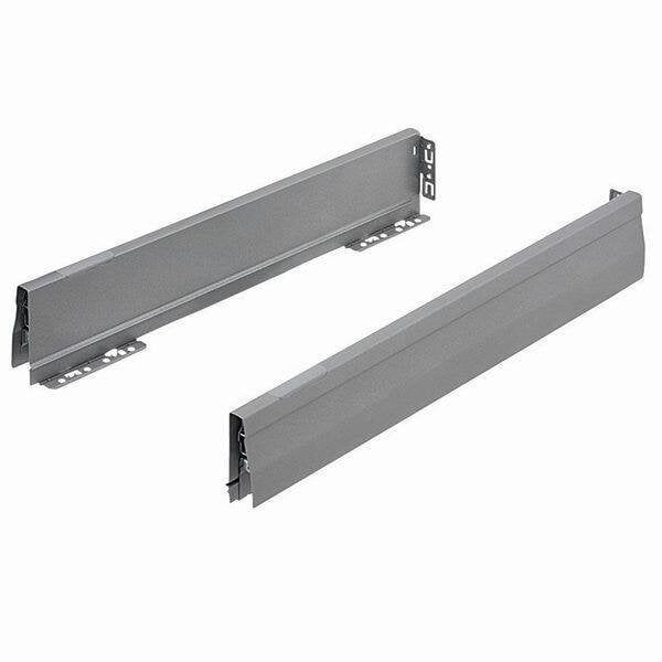 Hafele Moovit, Çekmece Yanağı Antrasit 450mm