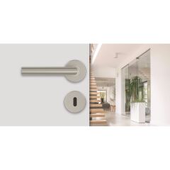 Hafele HERMA Kol seti (WC) p. çelik mat