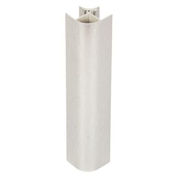 Hafele Tape04 90° Baza Köşesi Mat Krom 10cm