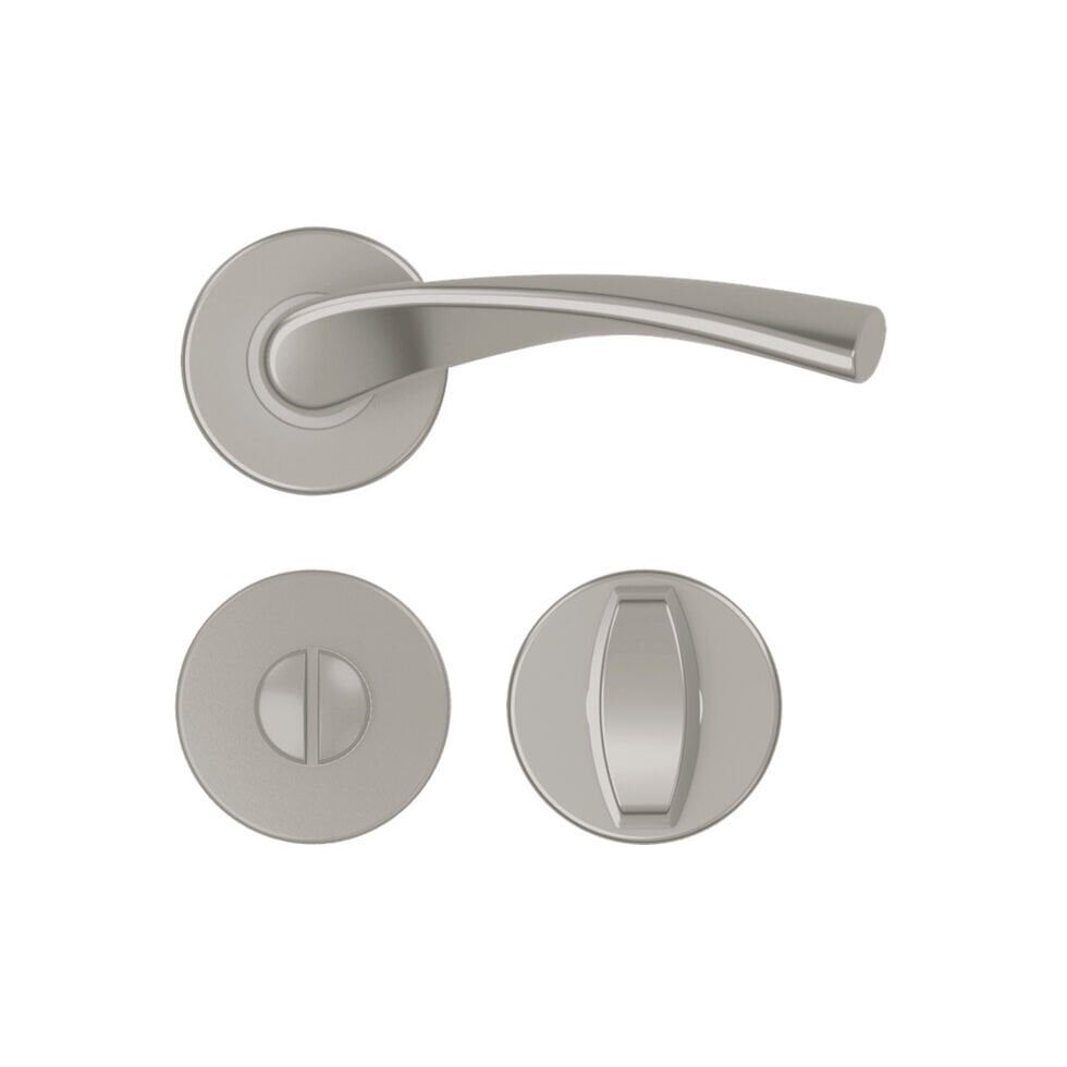 Hafele PIENA Kol seti (WC) p. çelik mat