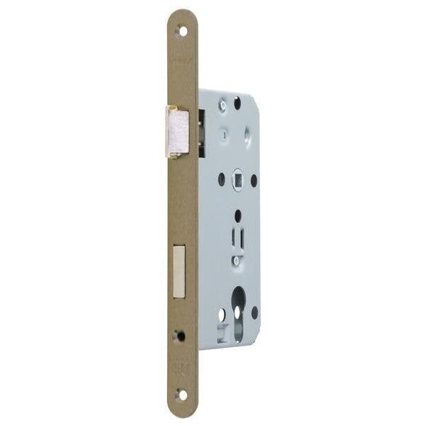 Hafele Gömme kilit PC antik bronz sol 55/18mm