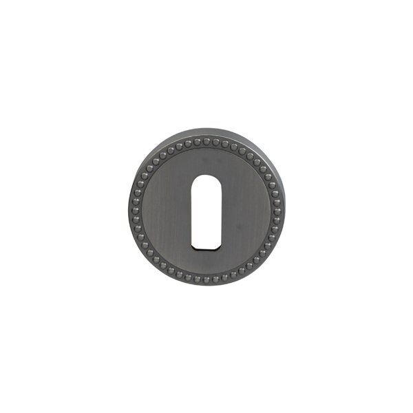 Hafele Oda Yuvarlak Kapı Kolu Rozet, Antik Gümüş Renk