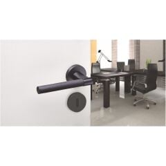 Hafele VIBORA CB (Oda Tipi) Antrasit Renk Kapı Kolu
