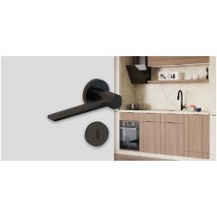 Hafele MARC WC (Banyo Tipi) Antik Bronz Renk Kapı Kolu