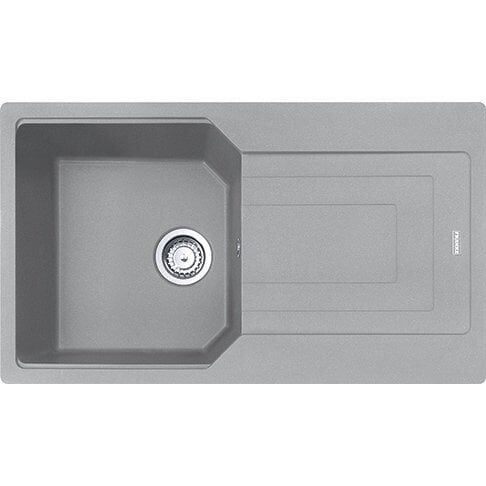 Franke Granit Eviye Tek Gözlü Damlalıklı UBG 611-86 Stone Grey