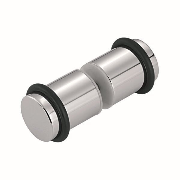 Hafele Cam Kapı Kulpu Yuvarlak Krom P. 32x40mm