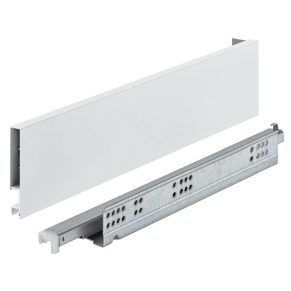 Hafele Matrıx Box Slım Çekmece Seti Mat Beyaz Vidalı 16/89Mm/350Mm 30Kg