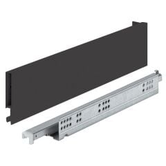 Hafele Matrıx Box Slım Çekmece Seti Antrasit Vidalı 16/89Mm/500Mm 30Kg