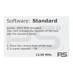 Hafele Programlama Kartı Standart
