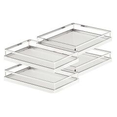 Hafele MAGIC CORNER Sepet a. style krom 86cm