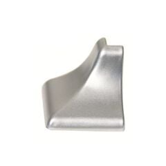 Hafele İç Bükey Süpürgelik Dış Köşe Elemanı, Gri