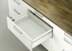 Hafele M. Box P Vis İç Çek. Kare Brd. Set 400mm, Beyaz Renk
