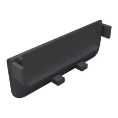 Hafele STRIATA-II-U Yan Tam Kapak Seti, Mat Sİyah