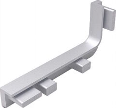 Hafele STRIATA-II-L Yan Kapak Seti Mat Krom