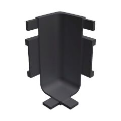 Hafele STRIATA-II Köşe Bağlantı Seti Mat Siyah