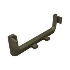 Hafele STRIATA-II-U Profil Kulp Bronz 4200mm