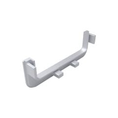 Hafele STRIATA-II-U Profil Kulp Parlak Krom 4200mm