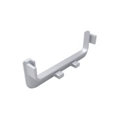 Hafele STRIATA-II-U Profil Kulp Mat Krom 4200mm