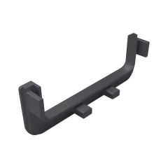 Hafele STRIATA-II-U Profil Kulp Mat Siyah 4200mm