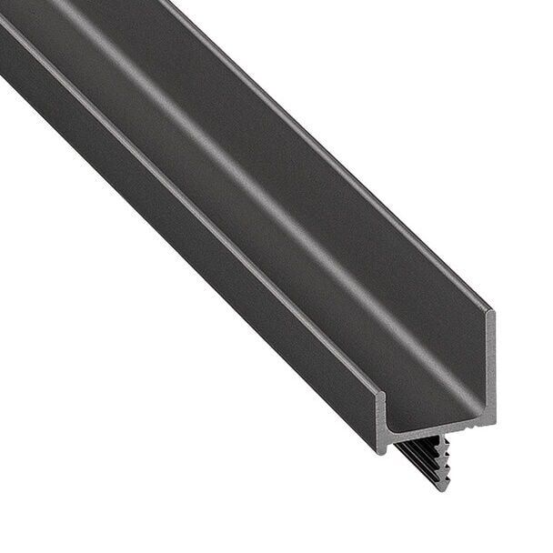 Hafele Profil Kulp Alüminyum Siyah Mat 2500x30mm