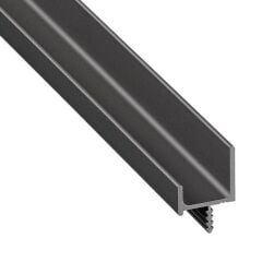 Hafele Profil Kulp Alüminyum Siyah Mat 2500x30mm