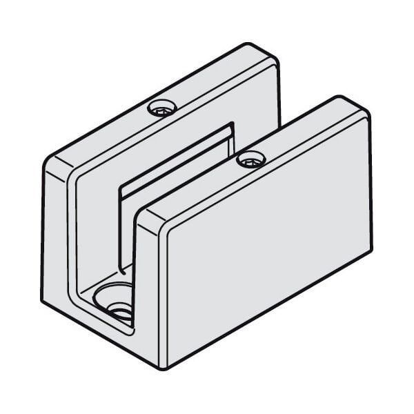 Hafele Slido Cam Kayar Sistem Alt Klavuzu Gümüş Mat 8-13mm