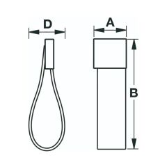 Hafele TAGE JR Düğme Antik Bronz/Koyu Kahve