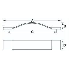 Hafele TAGE JR Düğme Antik Bronz/Koyu Kahve