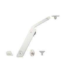 Hafele Free Flap H 1.5 Sol Yön Makas Seti C, Beyaz Renk