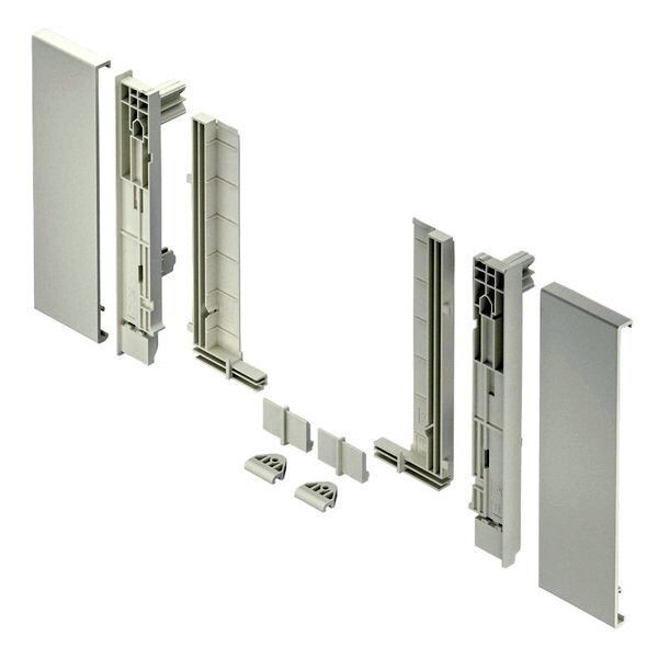 Hafele M. Box P Vis Cam İç Çekmece Ön Panel Tutucu, Antrasit Renk