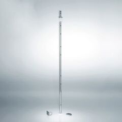 Hafele Lemans II Taşıyıcı boru siyah 125cm