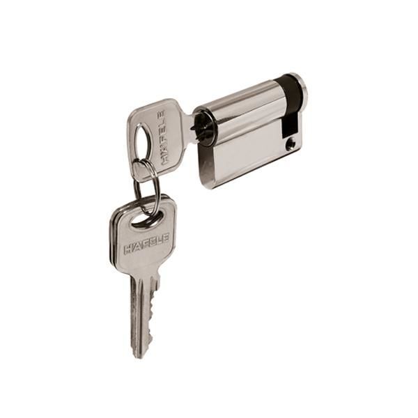 Hafele PC 03 Yarım Barel Nikel 31x9mm