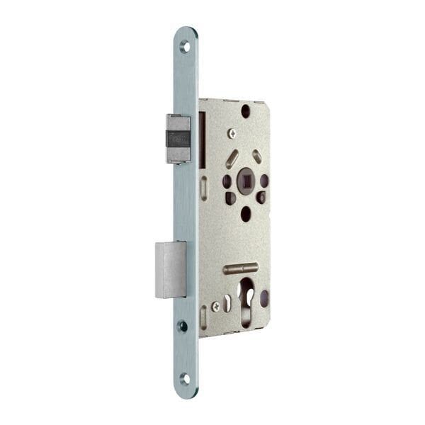 Hafele H55.10 Barelli Tip Gömme Kapı Kilidi Paslanmaz Çelik 55/20/72mm DIN Sol
