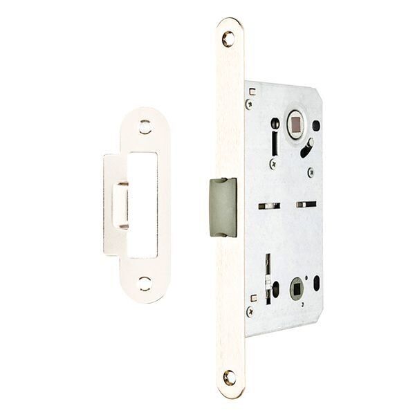 Hafele H50.08 WC Tipi Dilden Kilit Parlak Krom 50/18/90mm