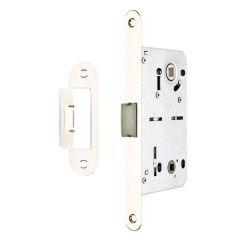 Hafele H50.08 WC Tipi Dilden Kilit Parlak Krom 50/18/90mm