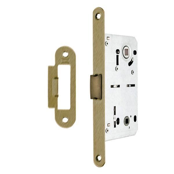 Hafele H50.08 Banyo Tipi (WC) Dilden Kilit Antik Bronz 50/18/90mm