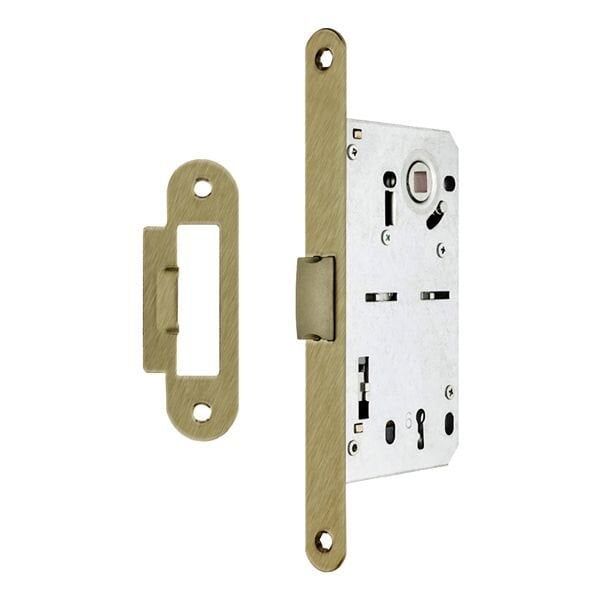 Hafele H50.08 Oda Tipi (CB) Dilden Kilit Antik Bronz 50/18/90mm