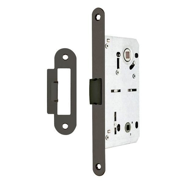 Hafele H50.08 Banyo Tipi (WC) Dilden Kilit Mat Siyah 50/18/90mm