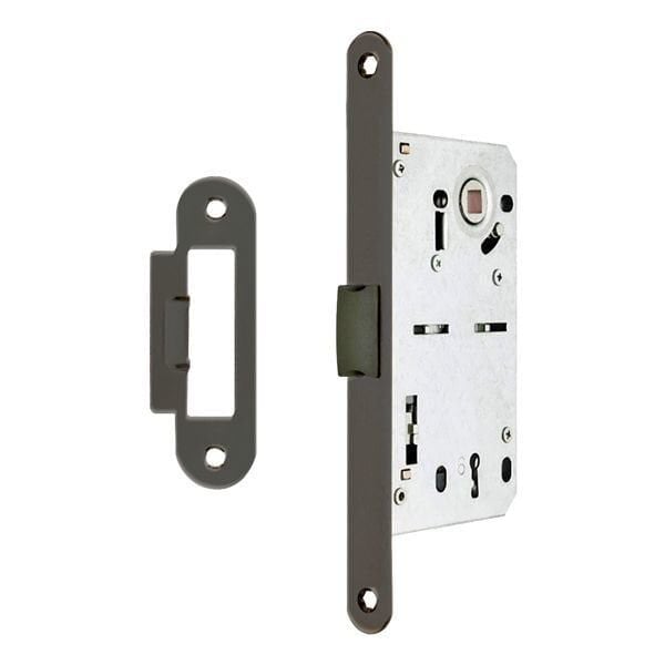 Hafele H50.08 Oda Tipi (CB) Dilden Kilit Mat Siyah 50/18/90mm