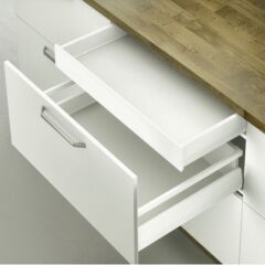 Hafele İç Çekmece Seti 120'lik Modül İçin Bordürsüz 45'lik Beyaz